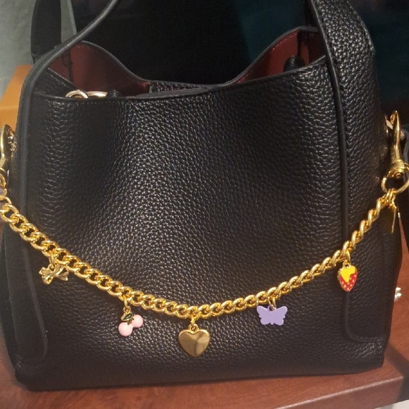 Accessories - Bag Charm With Charms Accents